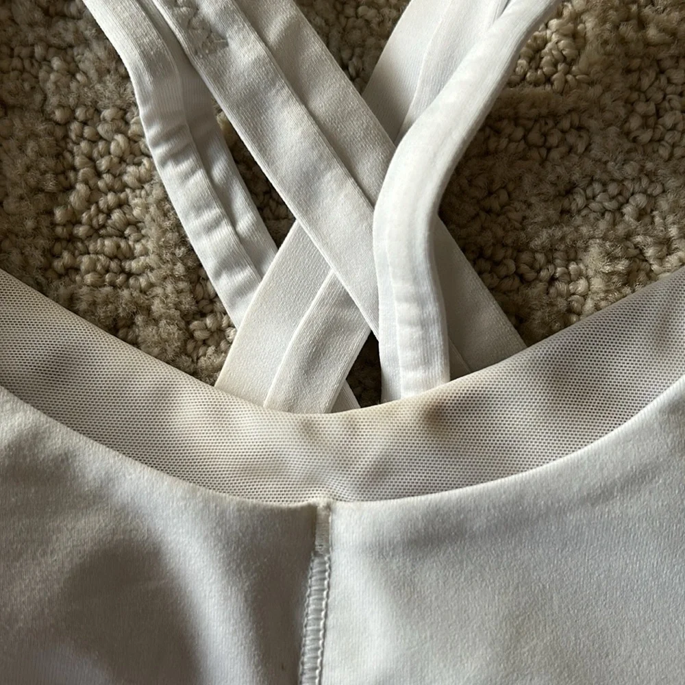 GUC lululemon white sports bra - Picture 5 of 5